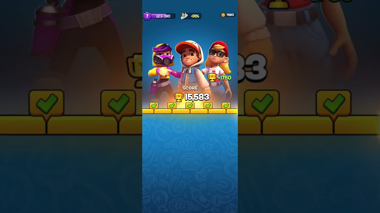SUBWAY  CITY  HIGH SCORE 