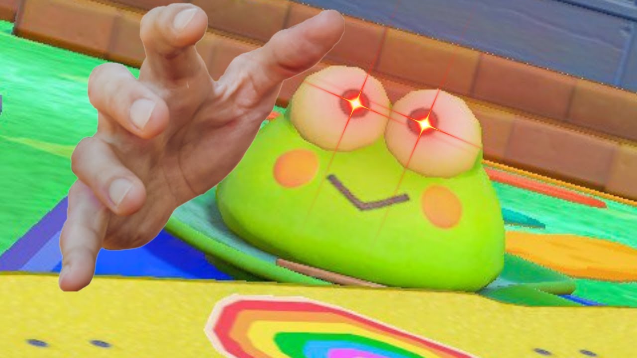 frogs are taking over my island...