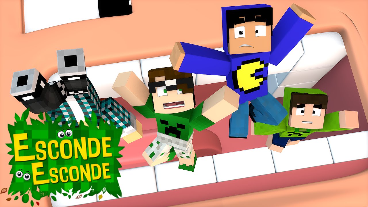 Minecraft: BARRIGA DO JORJÃO! (Esconde-Esconde)