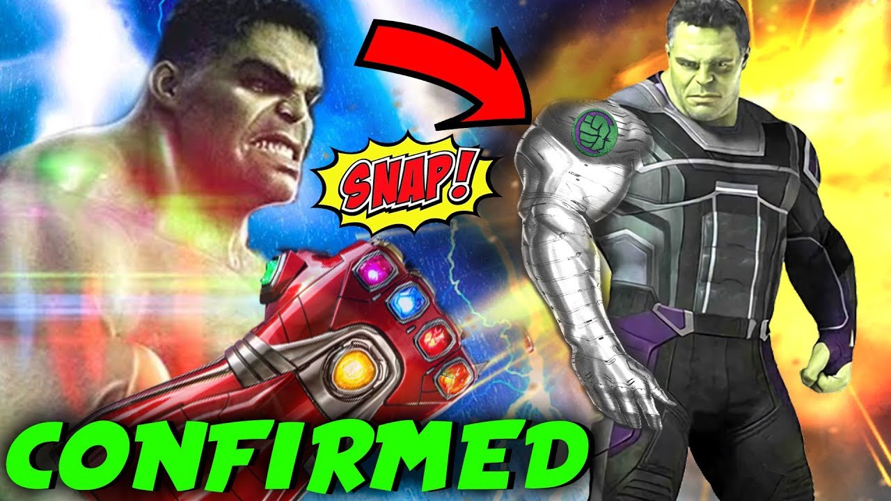 The Russos Confirm: The Hulks Arm was Destroyed in EndGame & Hint at NEW ARM!