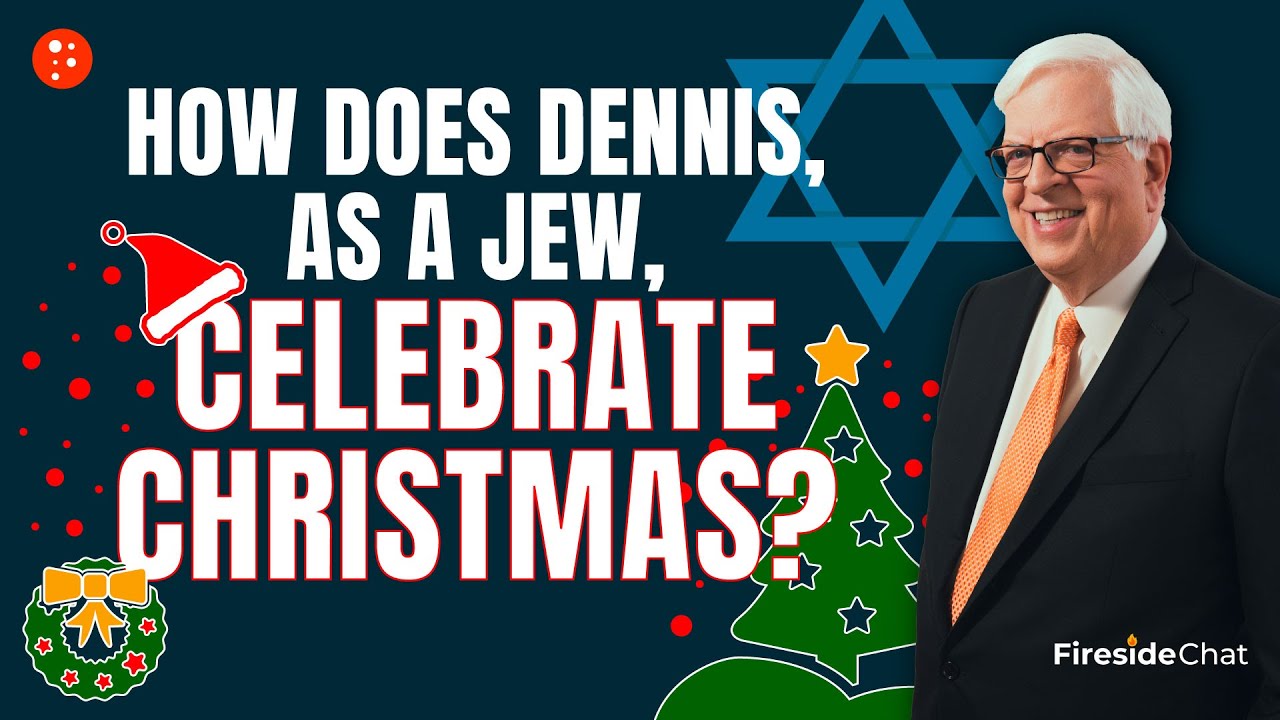 How does Dennis, as a Jew, celebrate Christmas?