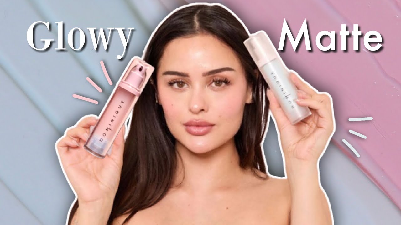GLOWY VS MATTE Makeup?! New ERA of PRIMERS Launch!  l Christen Dominique