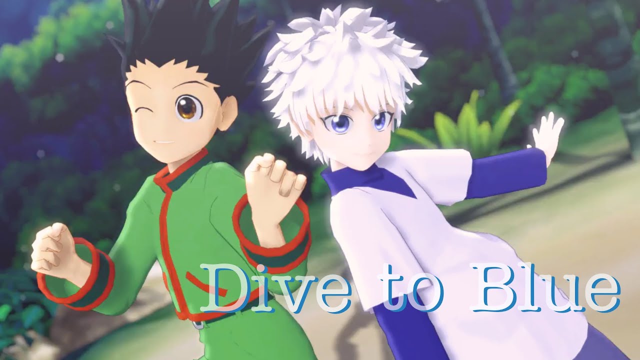 【H×H MMD】Dive to Blue【ゴン＆キルア】