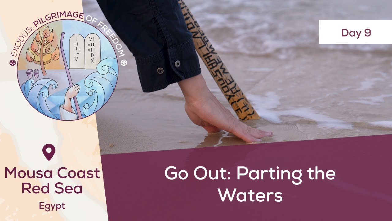 Day 9: Go Out: Parting the Waters 📍 Mousa Coast, Red Sea | Exodus: Pilgrimage of Freedom | Magdala