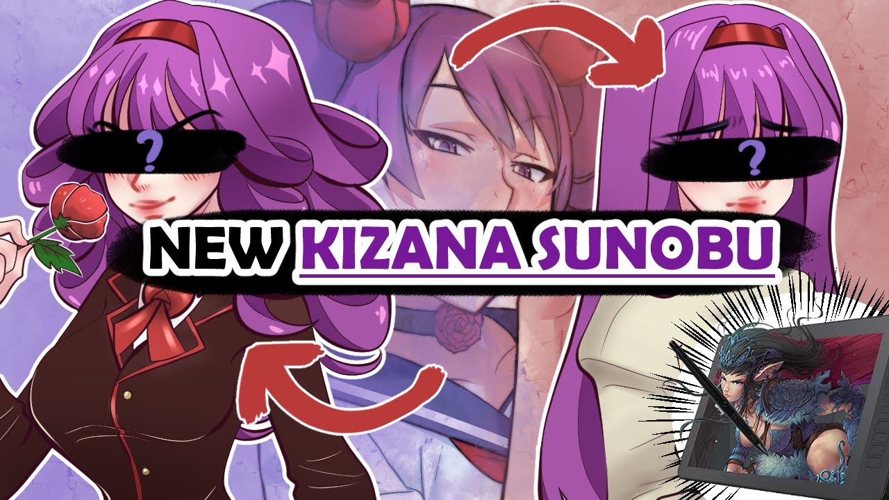 Revamping Kizana Sunobu from Yandere Simulator with GAOMON PD1560 Pen Display (REVIEW)