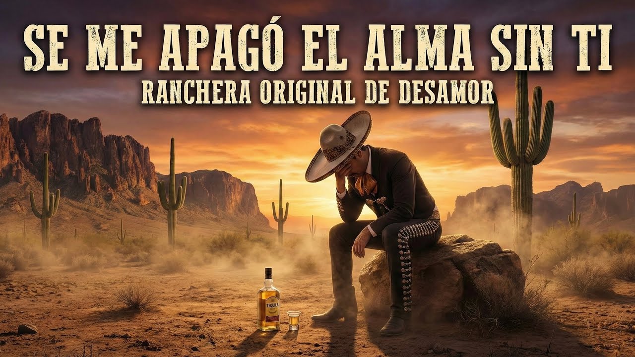 Se Me Apagó el Alma Sin Ti 💔 Canción Ranchera de Desamor Profundo para Corazones Rotos