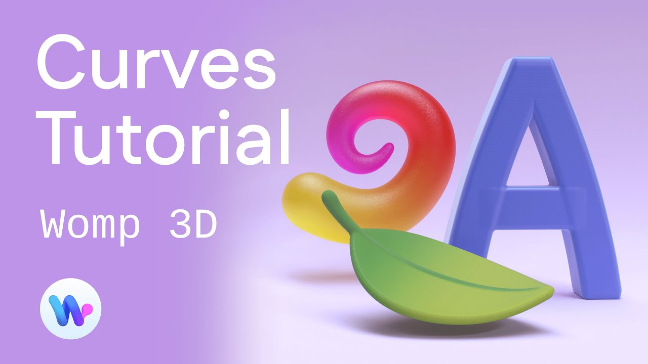Easy 3D Curves with Womp 💫