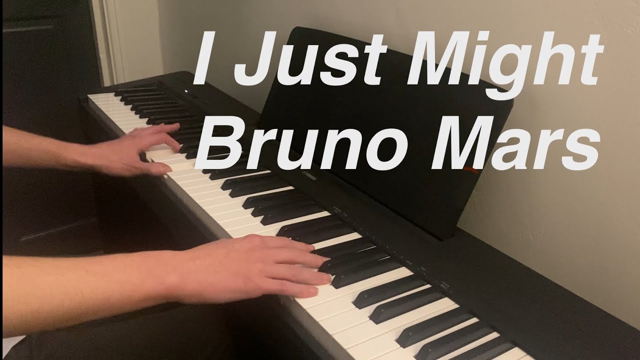 Bruno Mars - I Just Might | ON PIANO!!!