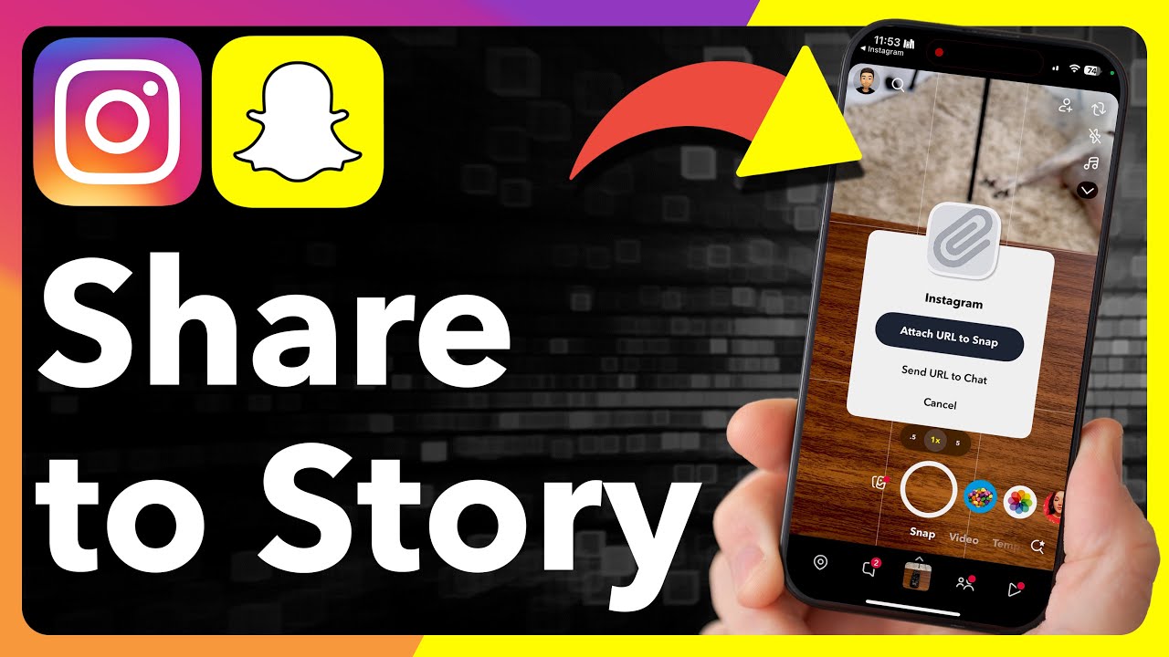 How To Share Instagram Post To Snapchat Story