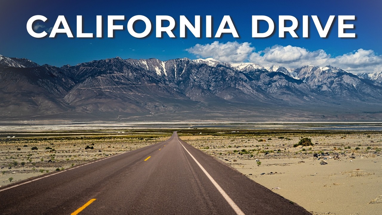 Самое невероятное автомобильное путешествие по Калифорнии | Шоссе 395 до Лос-Анджелеса