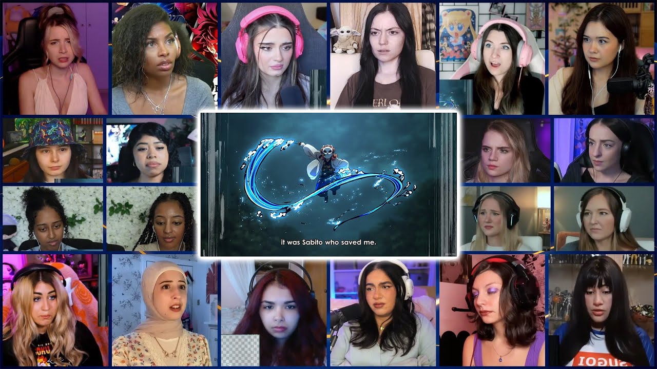 [GIRL REACT] Demon Slayer Season 4 Episode 2 Girl Reaction Mashup