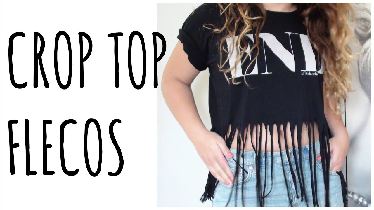 DIY: Crop Top con flecos