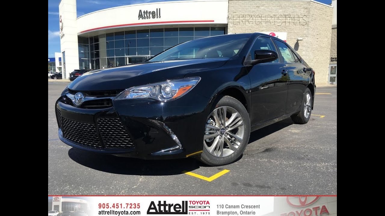 2017 Toyota Camry SE Standard Package - Brampton ON - Attrell Toyota