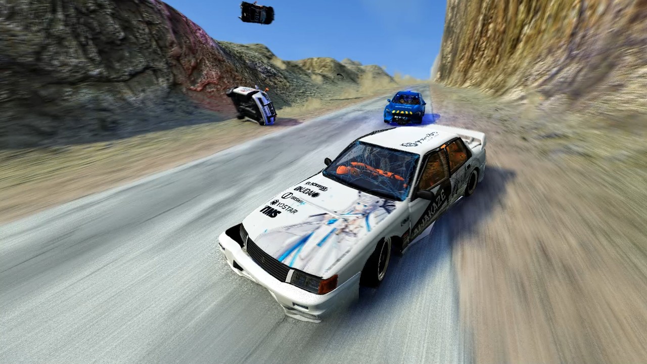 99% Chance of Not Escaping This Police Chase | BeamNG.drive #2