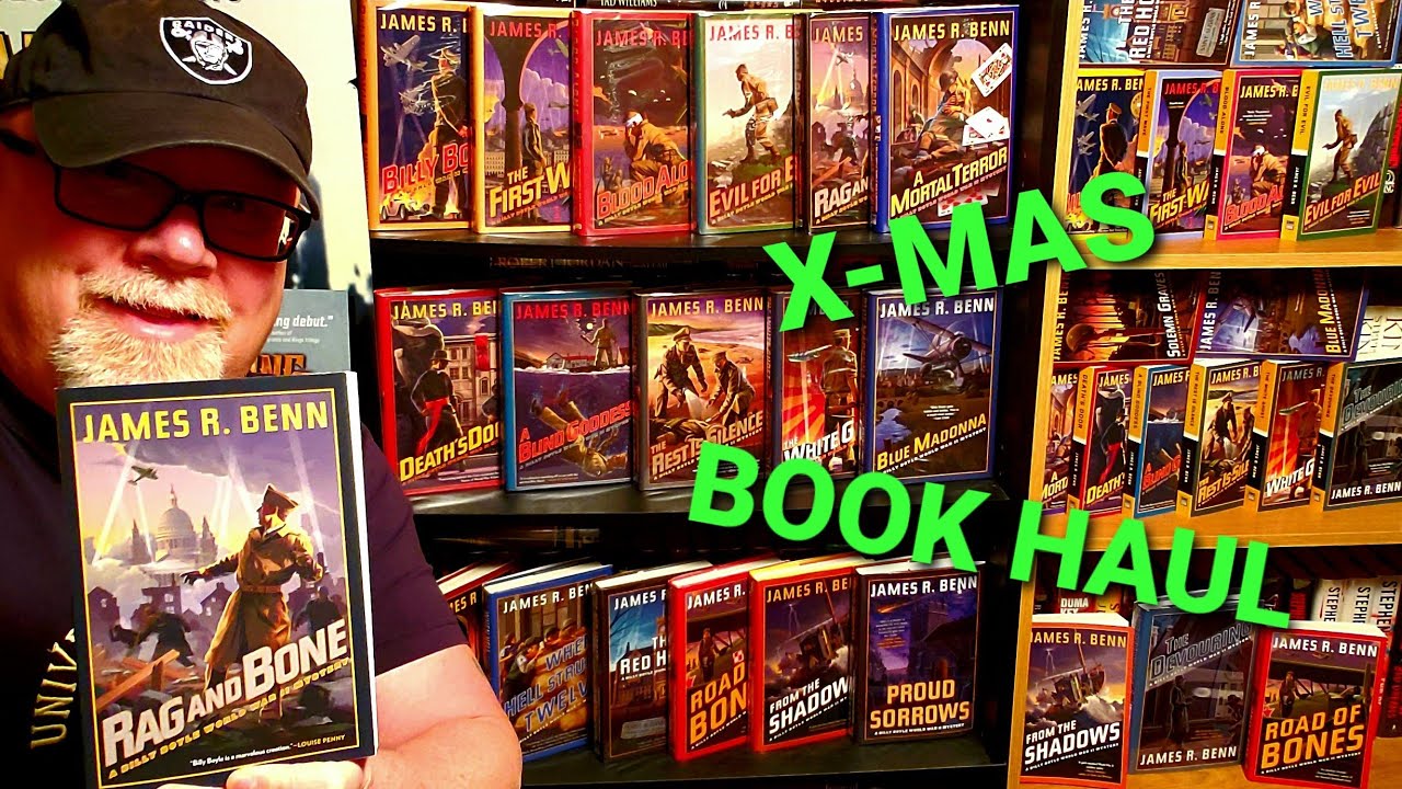 My JAMES R. BENN World War Two Mystery Novel Book Collection