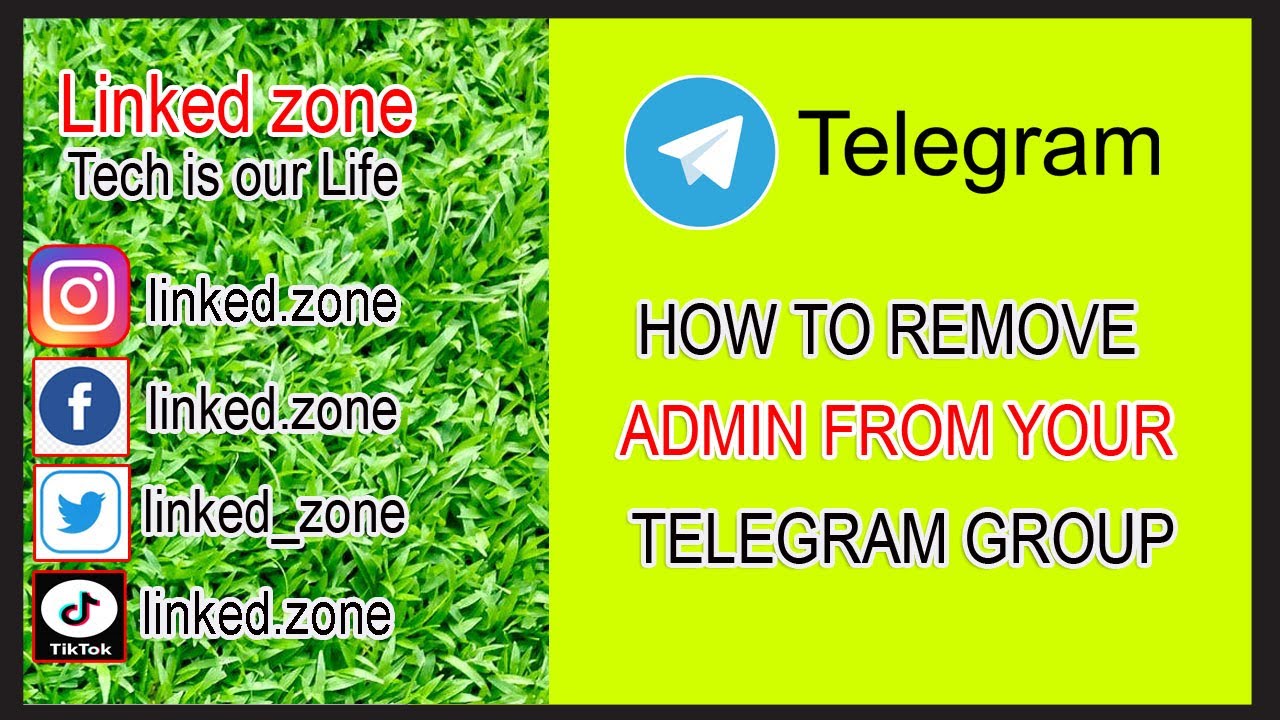 How to remove an admin from Your Telegram Group