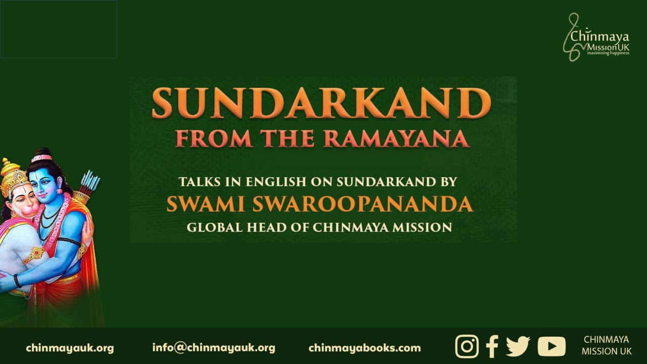 Sundarkand - Talks by Pujya Swami Swaroopananda - 1