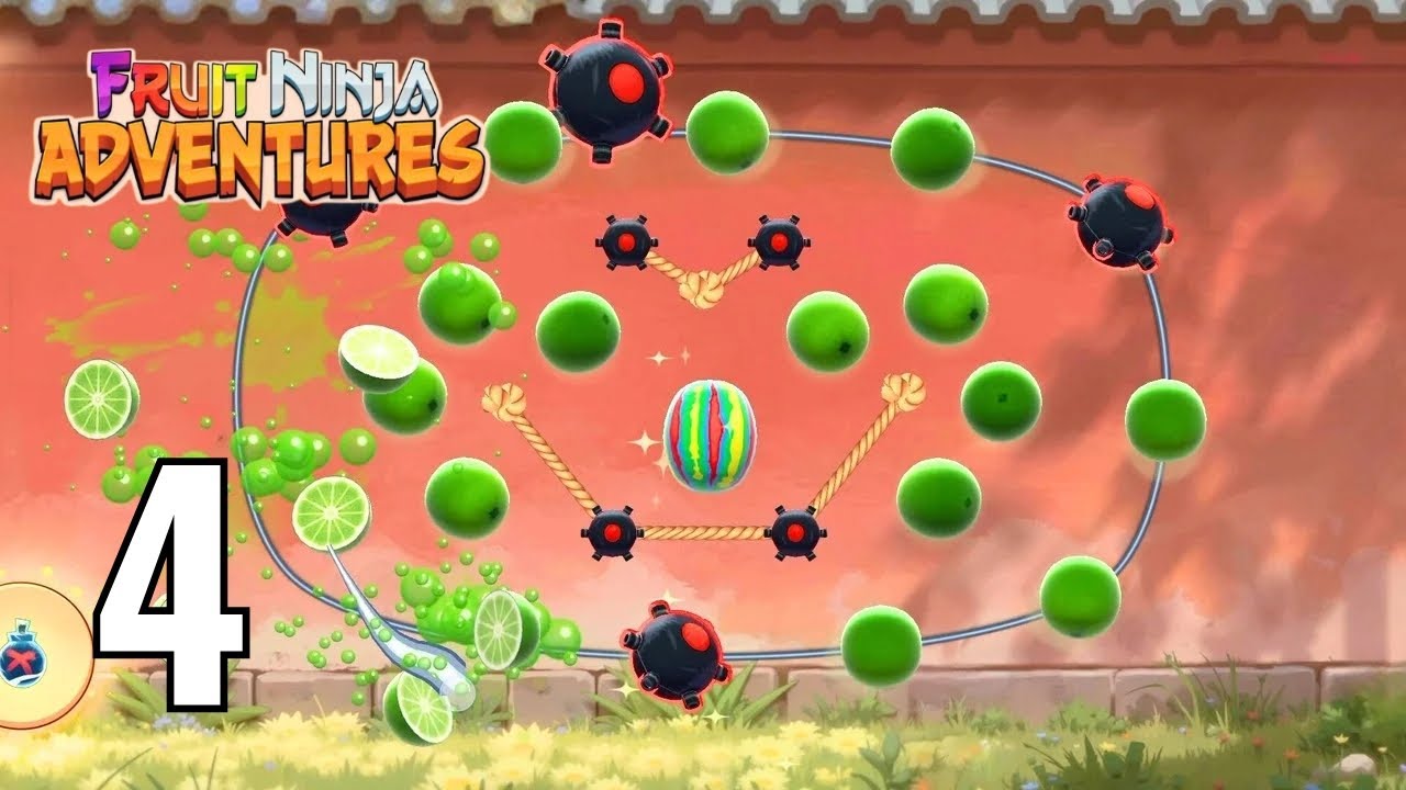 Fruit Ninja Adventures Gameplay Dojo 2 SHIBA'S GARDEN Level 19 To 23 (Android, iOS )#4  