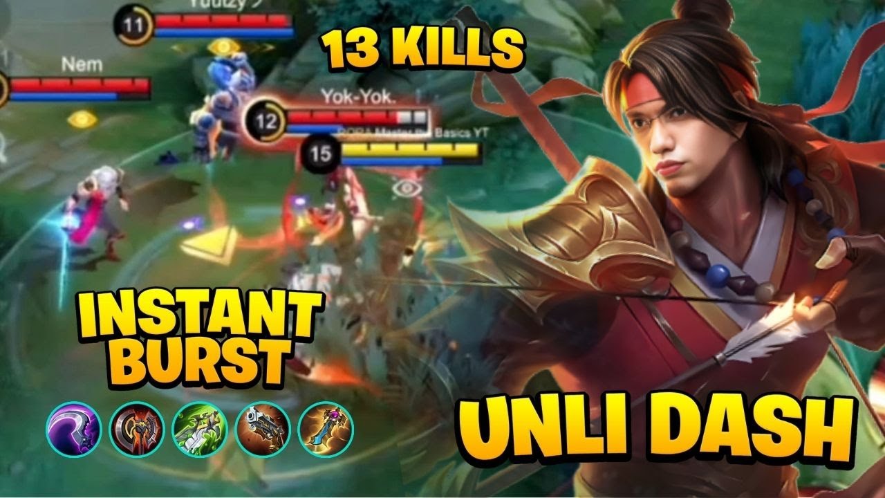 New Unli Dash + Burst YSS | Yi Sun Shin Gameplay | MLBB