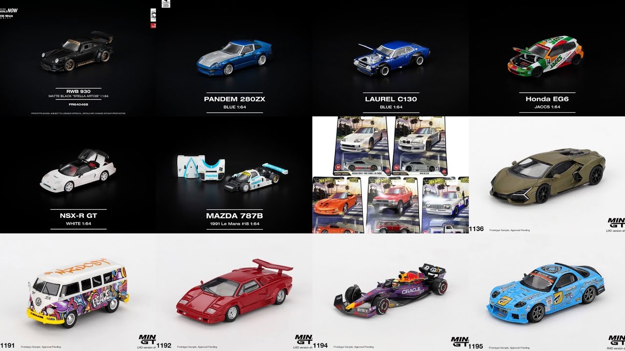 New Hot Wheels 2026 Boulevard Sneak Peek, Pop Race Update with a stunning Stella Artois RWB 930