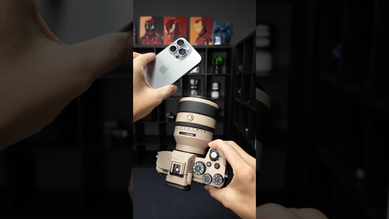 12mp camera VS 48mp iPhone. #smartphone #camera