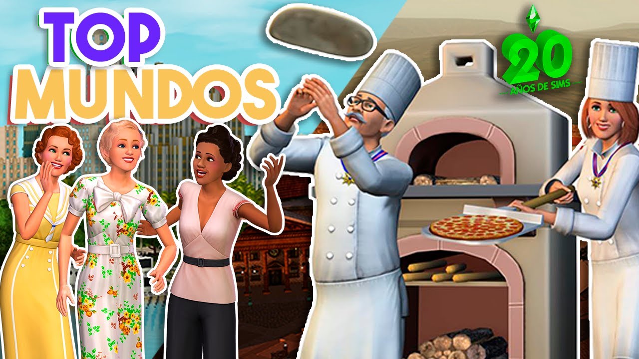 MI TOP DE MUNDOS 🌎🌍🌏| LOS SIMS 3 |  #20AñosDeSims