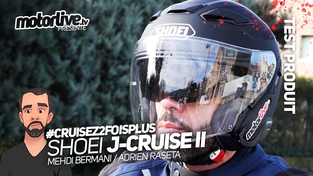 SHOEI J-CRUISE II : CRUISEZ 2 FOIS PLUS ! | TEST PRODUIT
