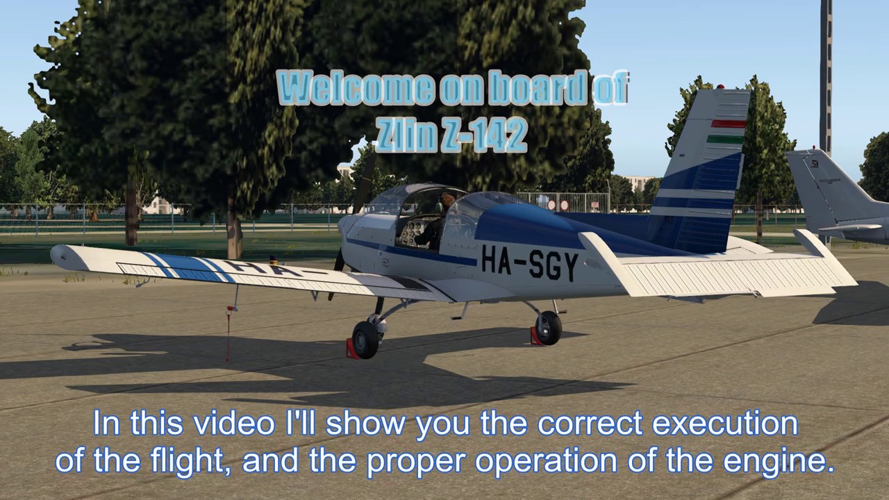 PWDT Zlin 142 | Tutorial Flight | X-Plane 11.41