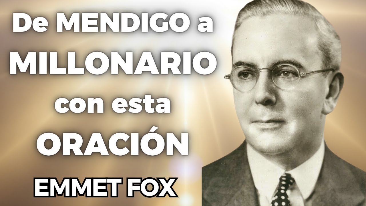 Emmet Fox: NO tenía dinero para NADA y de la nada ganó LOTERÍA