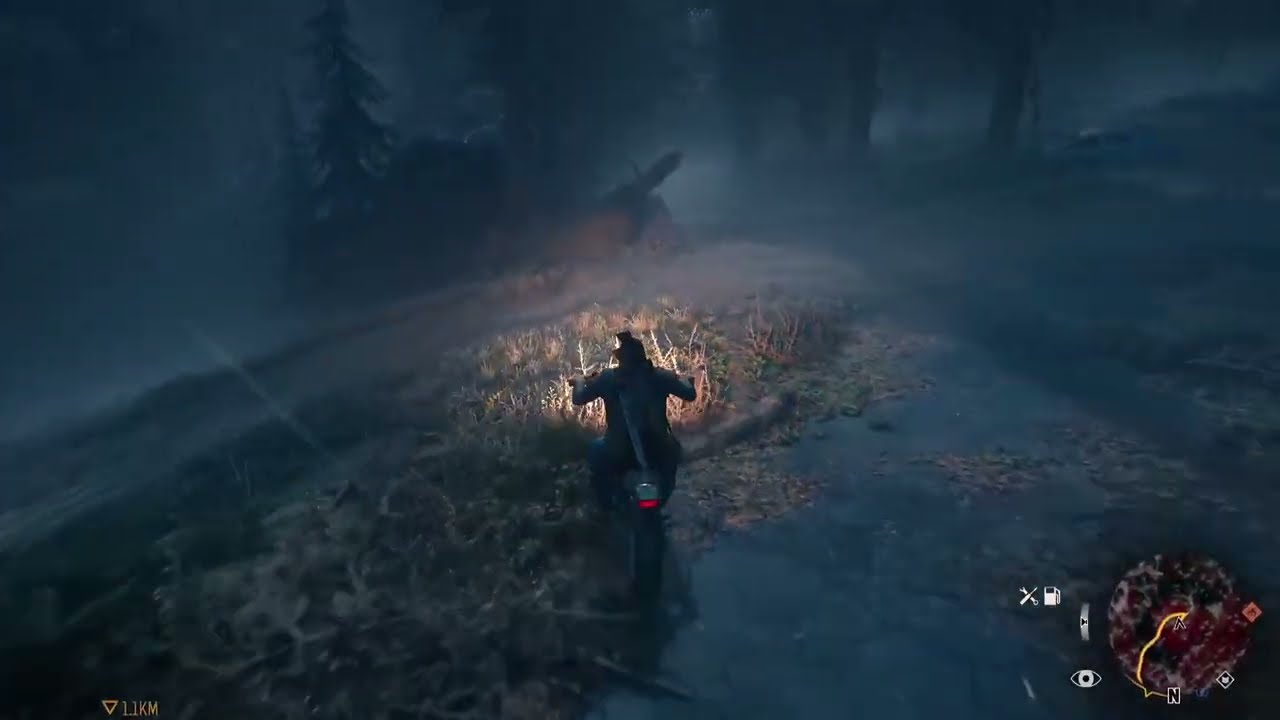 DAYS GONE Ambush Camp Hunter Investigate Bunker Location Optional Objective