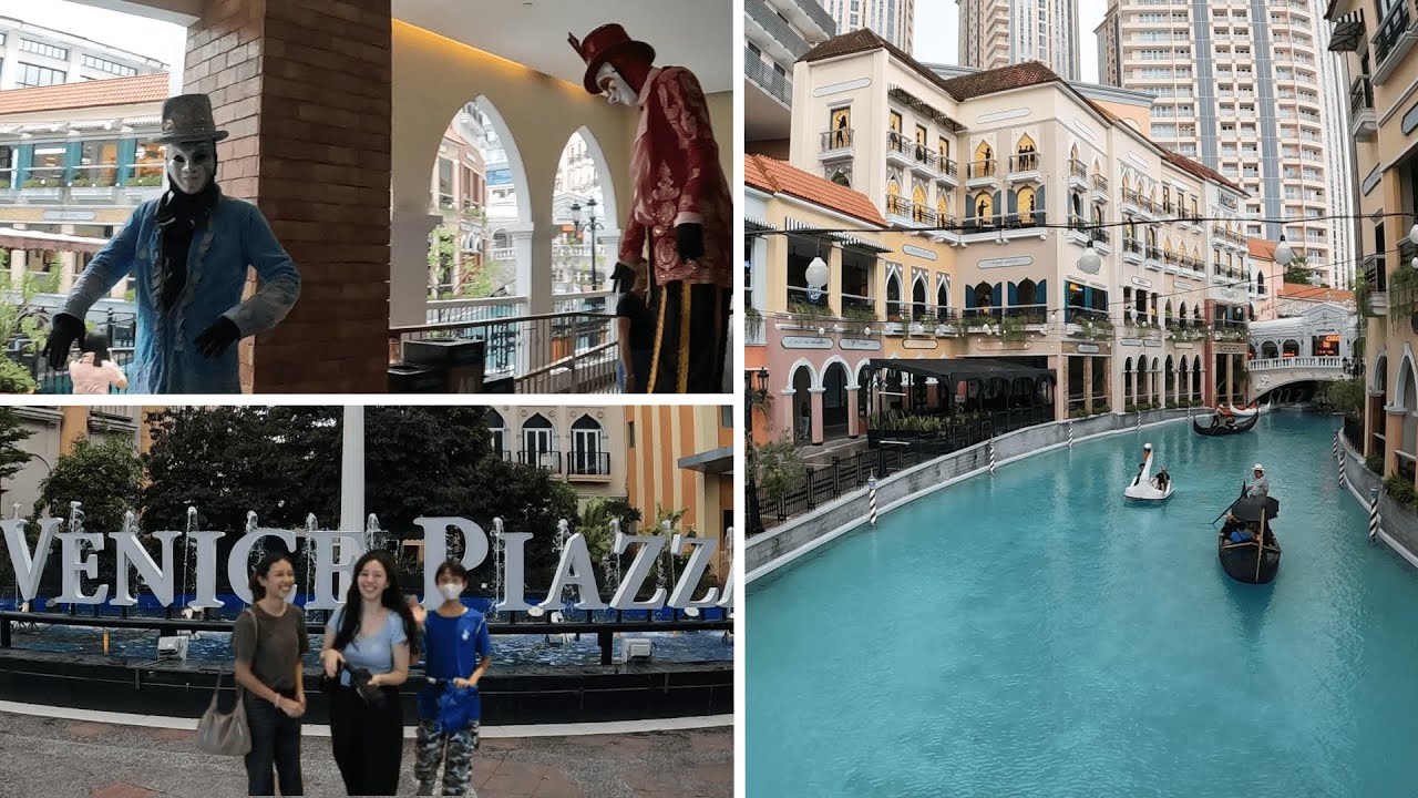 Venice of ITALY walk tour experience in Taguig City | Venice Grand Canal Mall in the Philippines