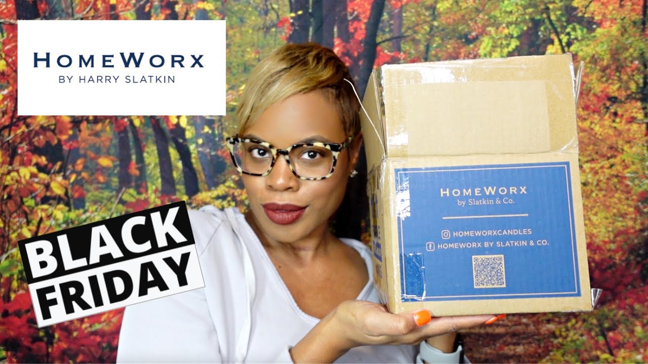 Black Friday Is Coming! New Homeworx Candles Haul!