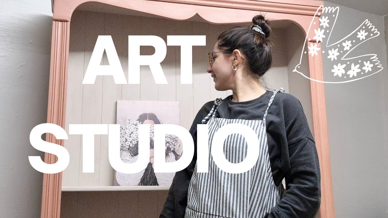 Το Art Studio μου στην Αγγλία | Ένα όνειρο έγινε πραγματικότητα
