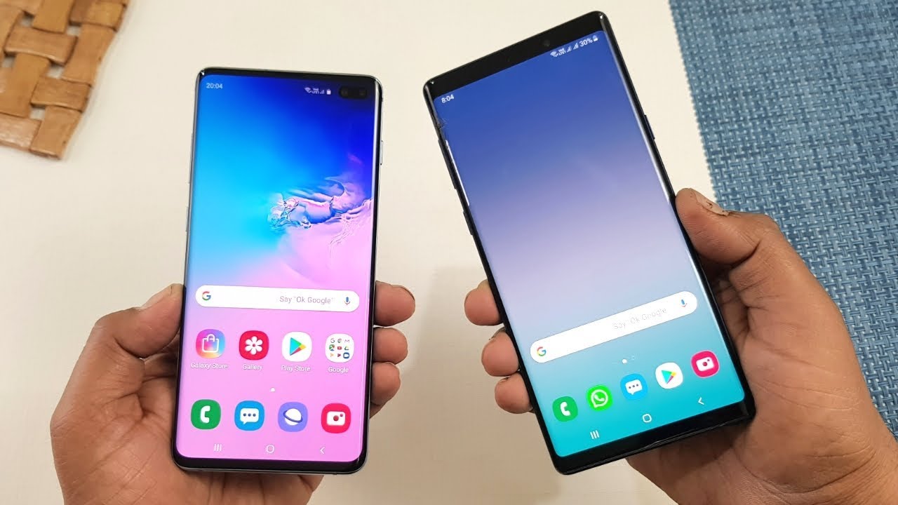 Samsung Galaxy S10+ vs Samsung Galaxy Note 9 Speed Test