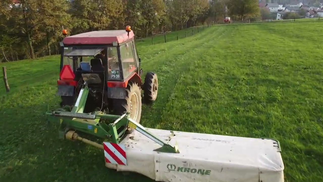 Zetor 6245&KRONE&DEUTZ-FAHR/Zadnja košnja 2022