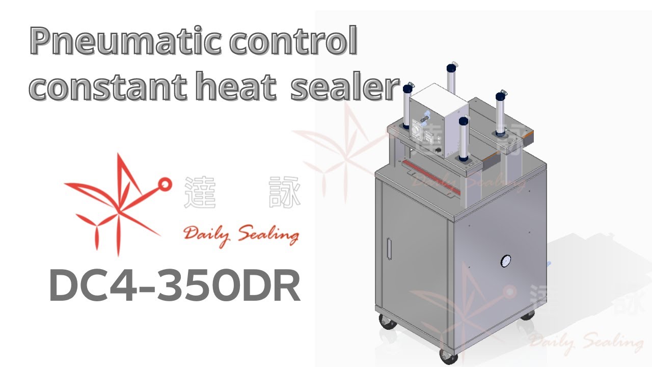 Pneumatic control constant heat sealer DC4 350DR