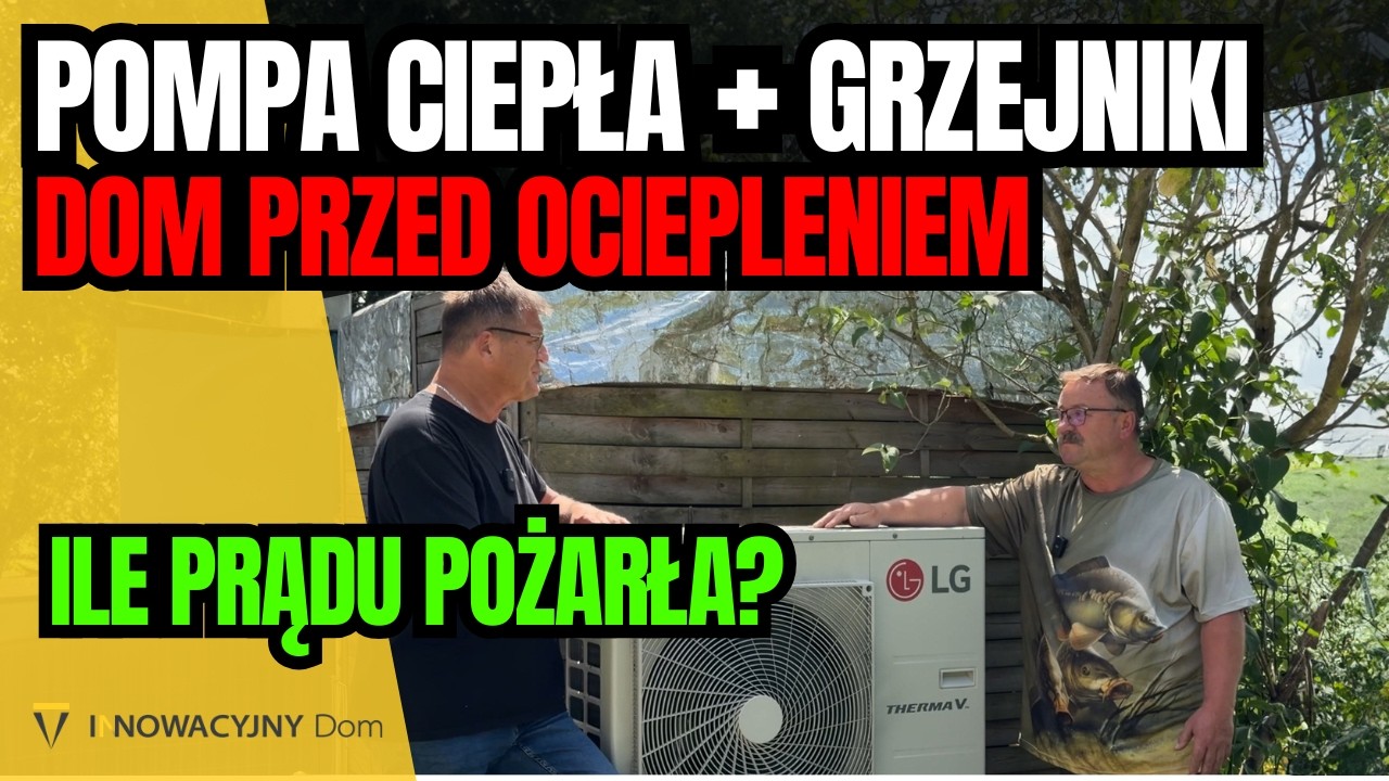REALNE zużycie prądu pompy ciepła LG Therma V w starym domu (130m&sup2;). Czy pompa ciepła ma sens?