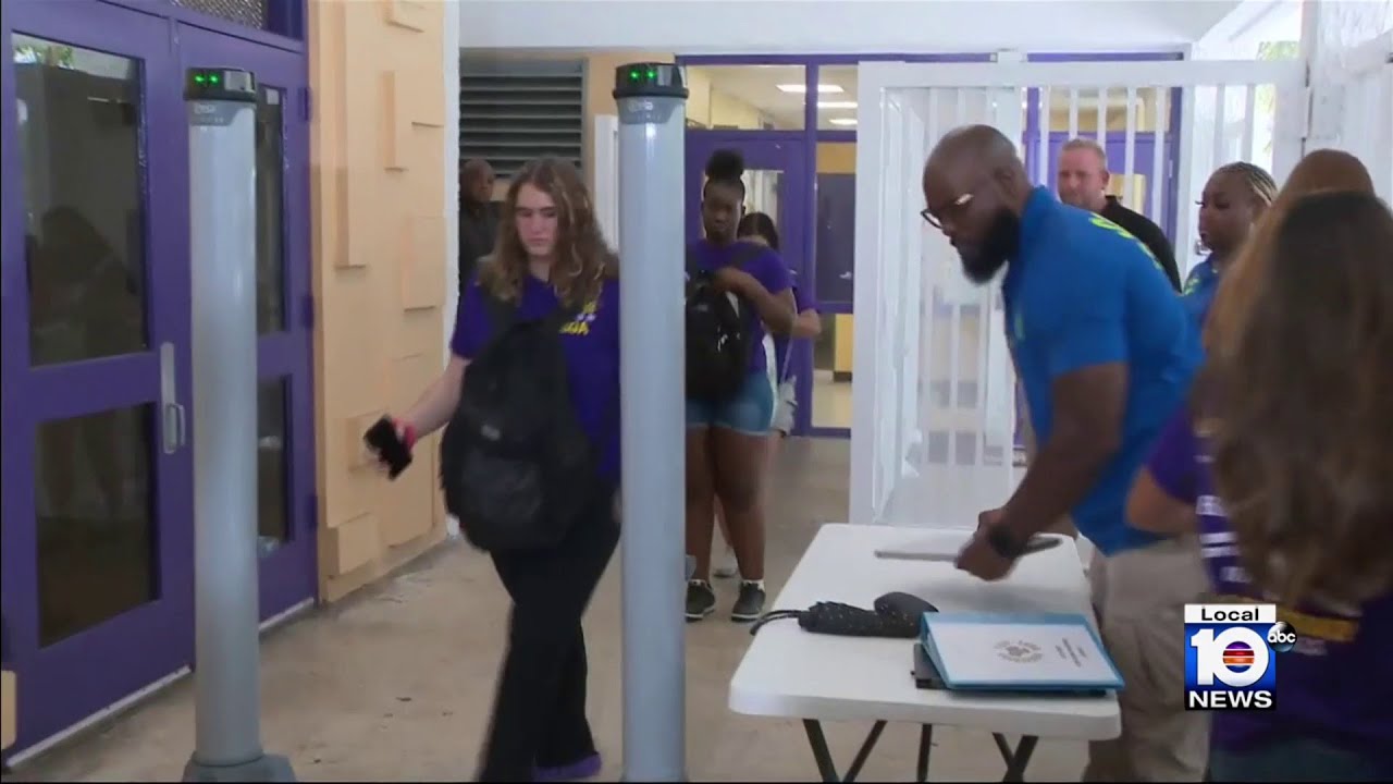 Metal detectors the new norm at Broward County public high schools