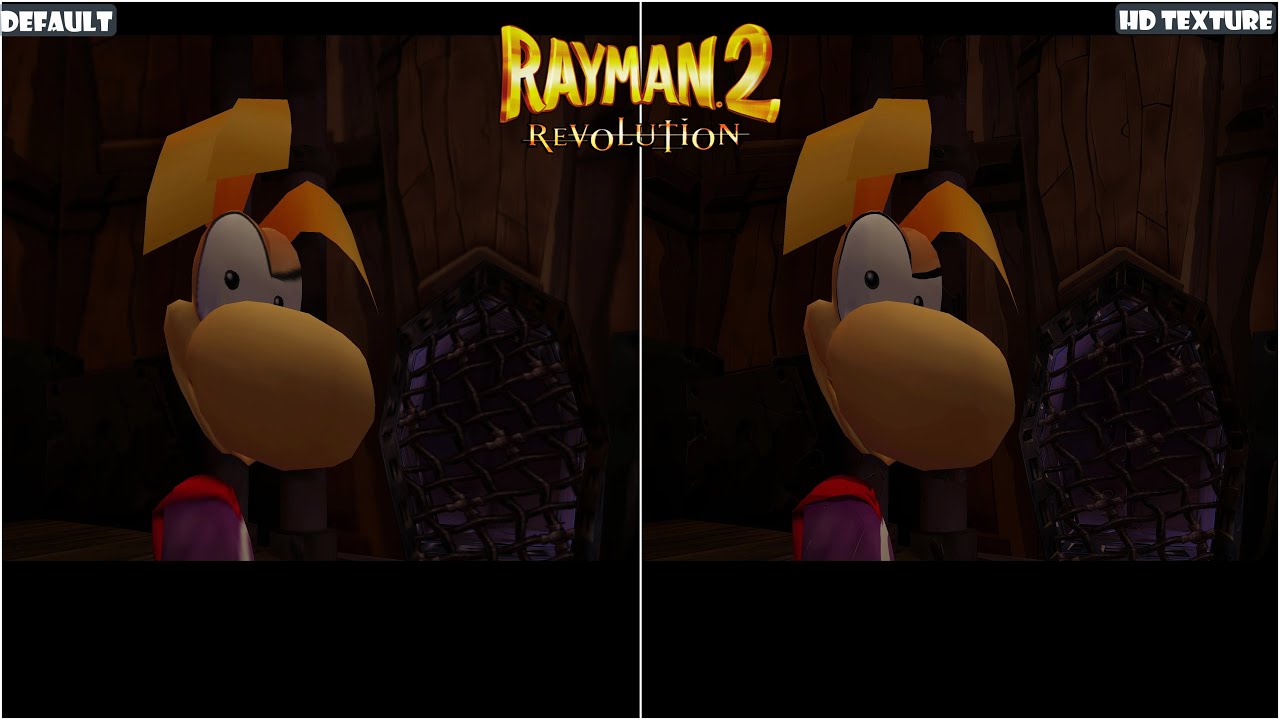 Rayman 2: Revolution 4K UHD 60FPS Texture Pack Gameplay | PCSX2 1.7.5748 PS2 Emulator PC