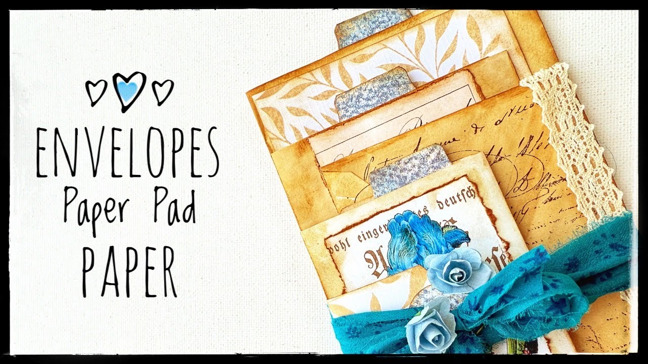 Envelope Tag Flip - Tutorial - Using Paper Pad Paper and Envelopes