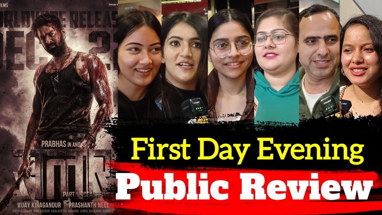 Salaar Public Review | Salaar Movie Review | Salaar Public Talk, Salaar Movie Public Review #salaar