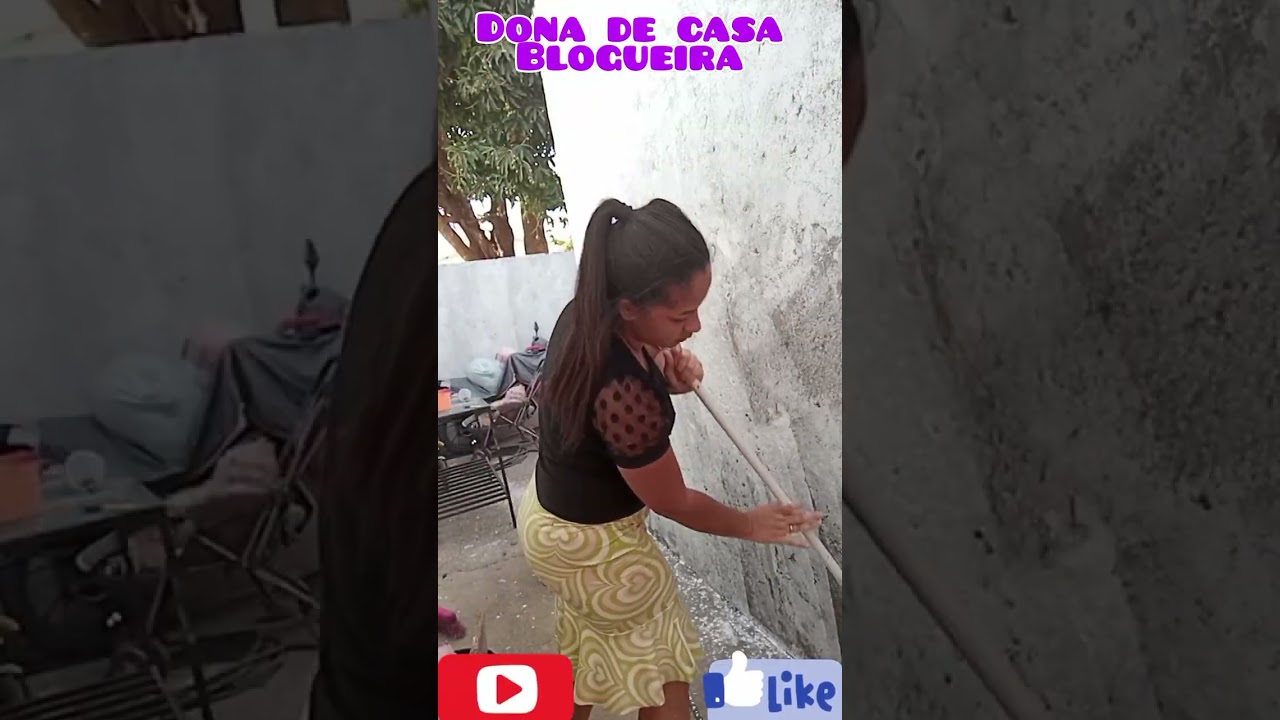 Pintando nossa casa com meu marido 