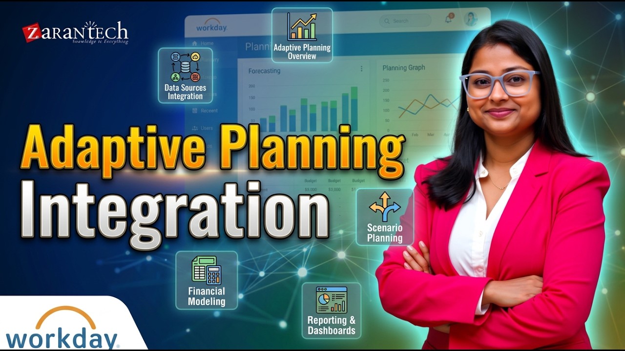 Workday Adaptive Planning Integration to source systems | ZaranTech