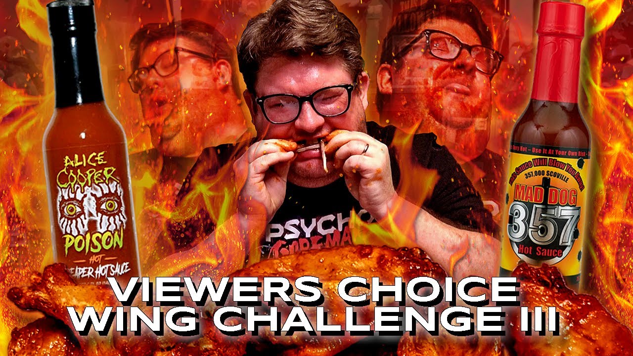 MAD DOG 357 POISON WINGS CHALLENGE │ Viewers Choice Wing Challenge III