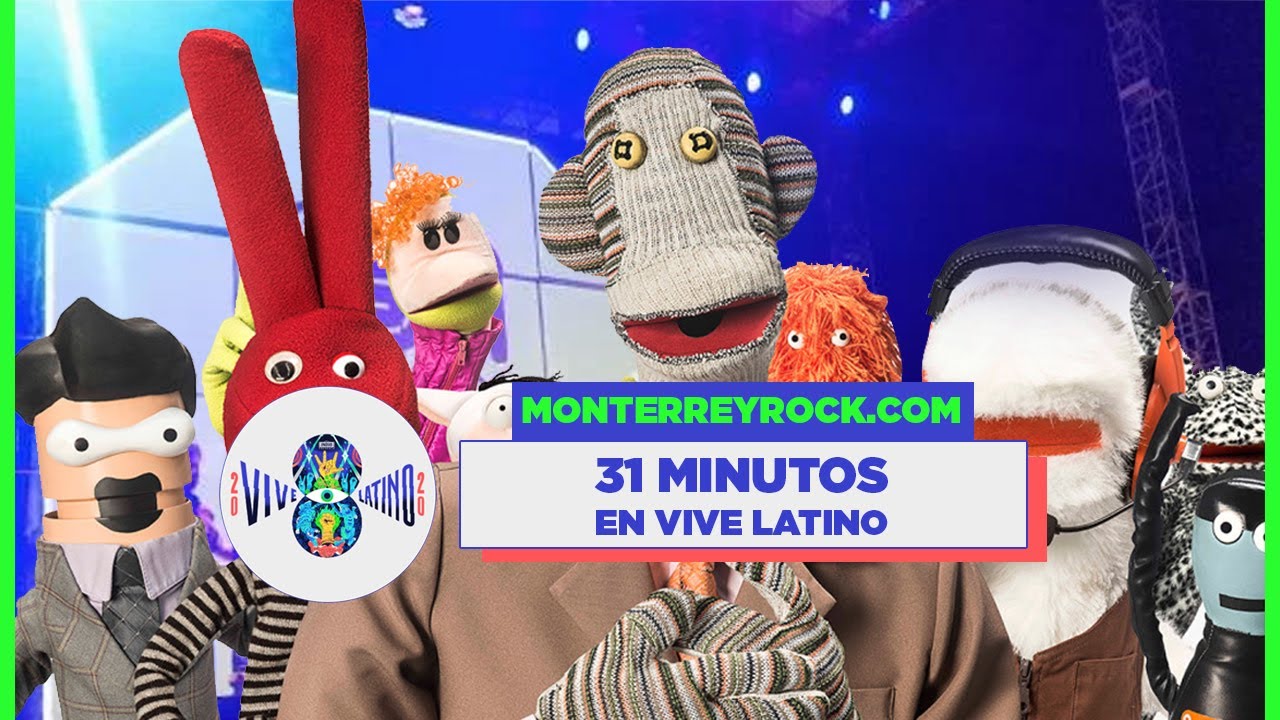 31 MINUTOS en el Vive Latino 2020