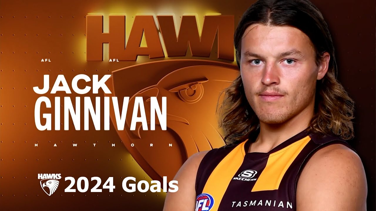 All Jack Ginnivan's Goals from the 2024 AFL Season