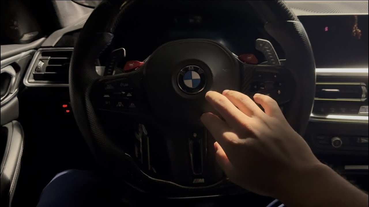 ASMR Tapping and scratching in car (plastic, leather, carbon fiber)