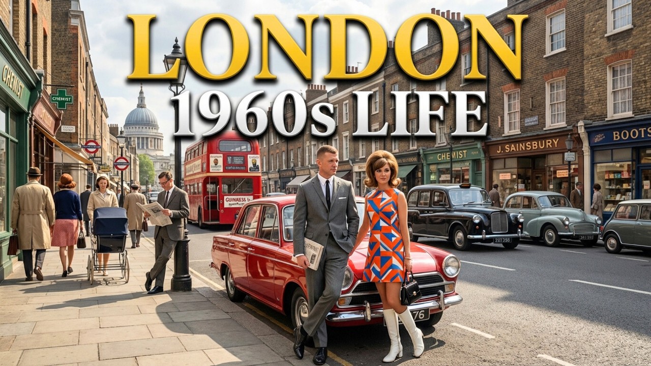 What It Was Actually Like to Live in 1960s London  | Relaxation Bedtime History