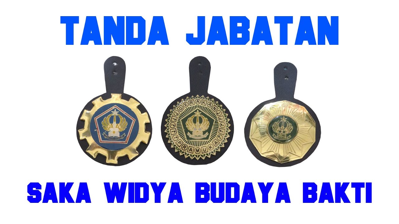 Tanda Jabatan Pramuka Saka Widya Budaya Bakti | Kedai Pramuka ScoutAddict