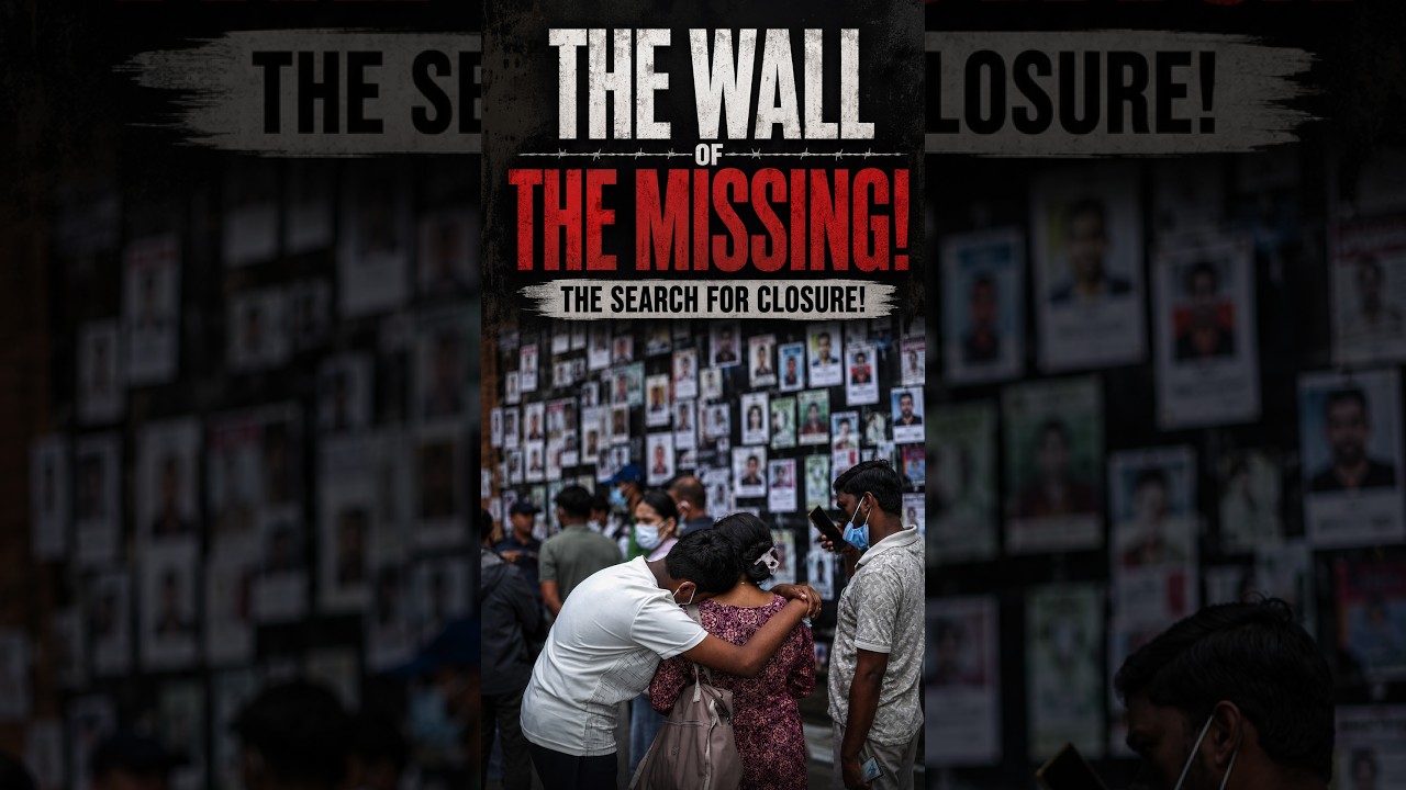 Nepal Flood Tragedy: The Wall Of The Missing, Desperate Families Search For Thousands #shorts